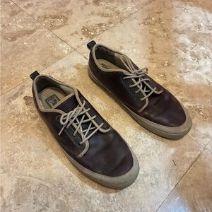 Chrome NYC Men's Brown Leather Skate Shoes 12 Used good